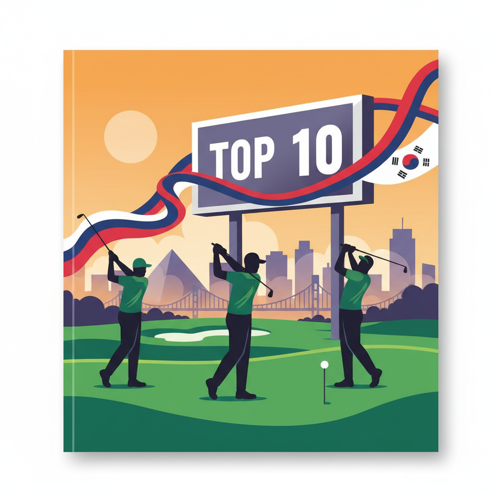 PO 1차전 무빙데이…한국 3인방 나란히 톱10 질주